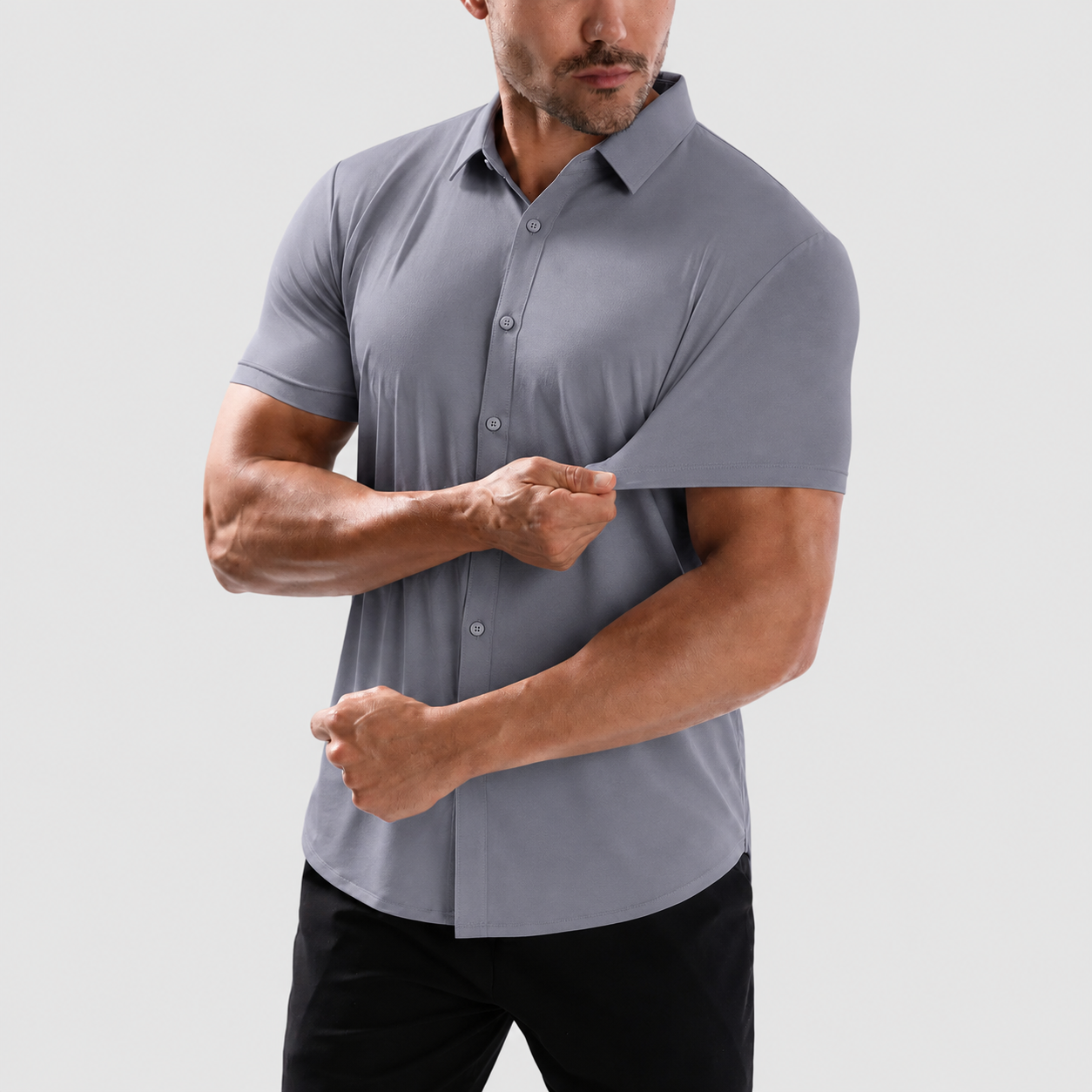Men's Muscle Fit Tee – Slimming Compression & Premium Everyday Comfort
