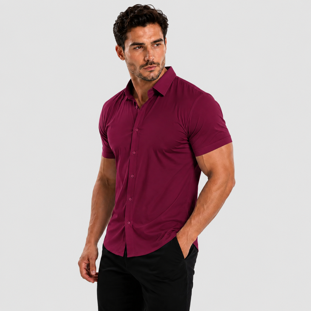 Men's Muscle Fit Tee – Slimming Compression & Premium Everyday Comfort