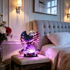 🇺🇸 Freedom EagleTM Patriotic LED Table Lamp – American Pride Decor