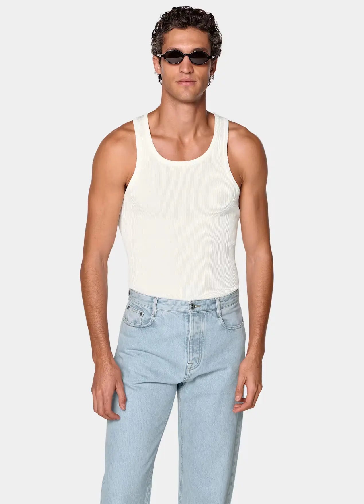 100% Cotton Ribbed Tank Top