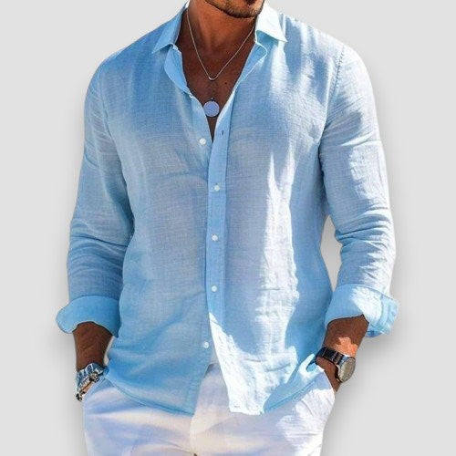 Lorenzo™ Relaxed Linen Summer Shirt