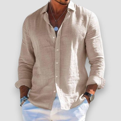 Lorenzo™ Relaxed Linen Summer Shirt
