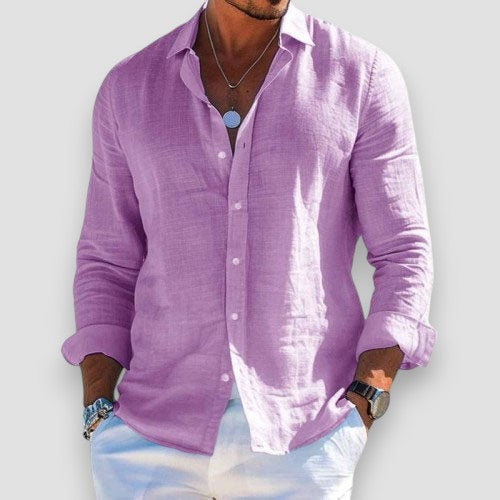 Lorenzo™ Relaxed Linen Summer Shirt