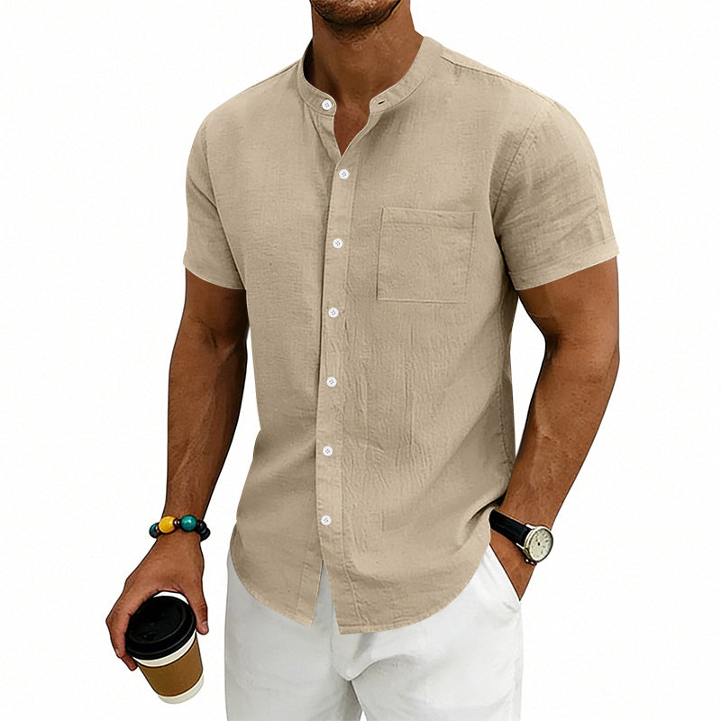 🔥 -50% Aujourd’hui ! Chemise Homme Manches Courtes – Légère, Respirante & Parfaite pour les Looks d’Été ☀️